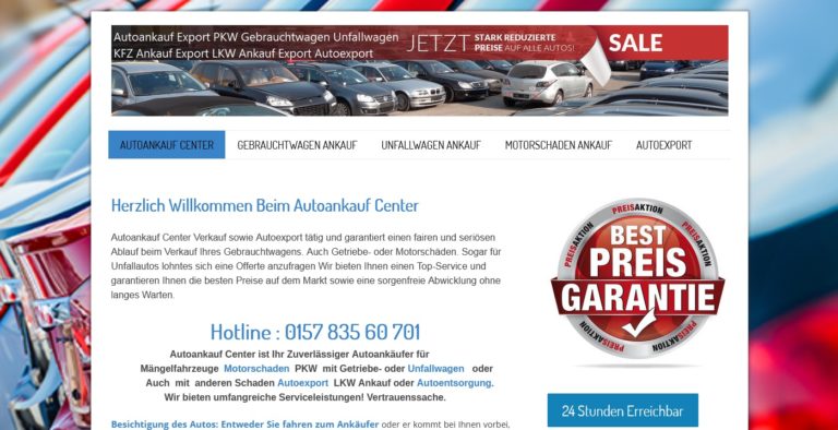 Autoankauf Garbsen kauft dein Gebrauchtwagen zum best Preis