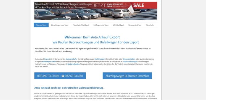 Autoankauf Bremerhaven – Ihr kompetenter Partner in Sachen Autoankauf