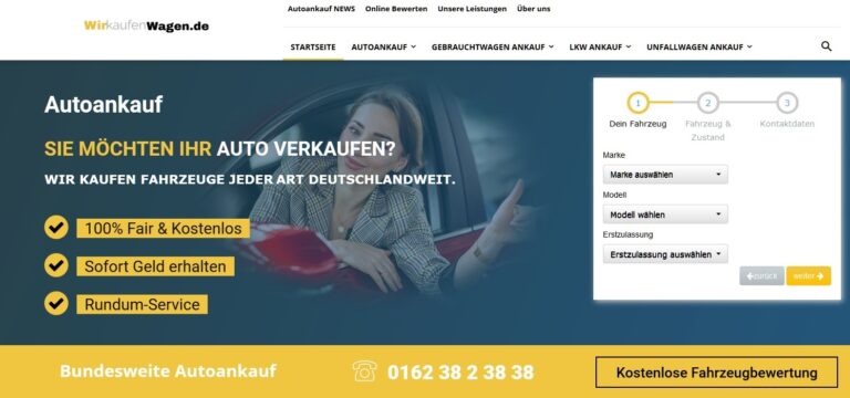 Ihr Partner beim Autoankauf in Hannover und Umgebung für Fahrzeuge alle Modelle mit fairen Preisen.