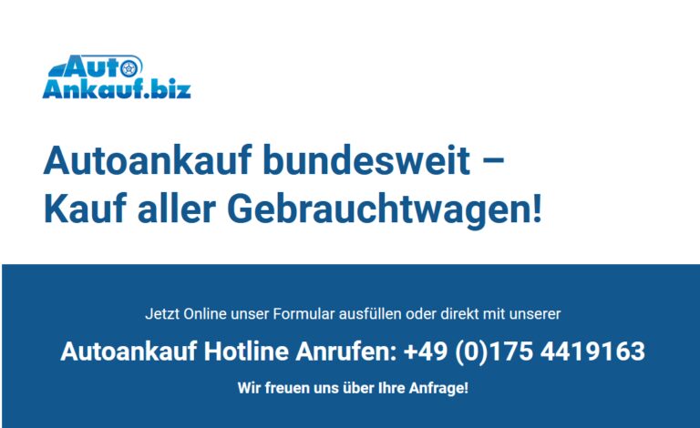 Autoankauf Hamm: Auto verkaufen zum Höchstpreis Unfallwagen & Motorschaden Ankauf